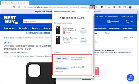 Save money with Microsoft Edge coupons and discount codes.